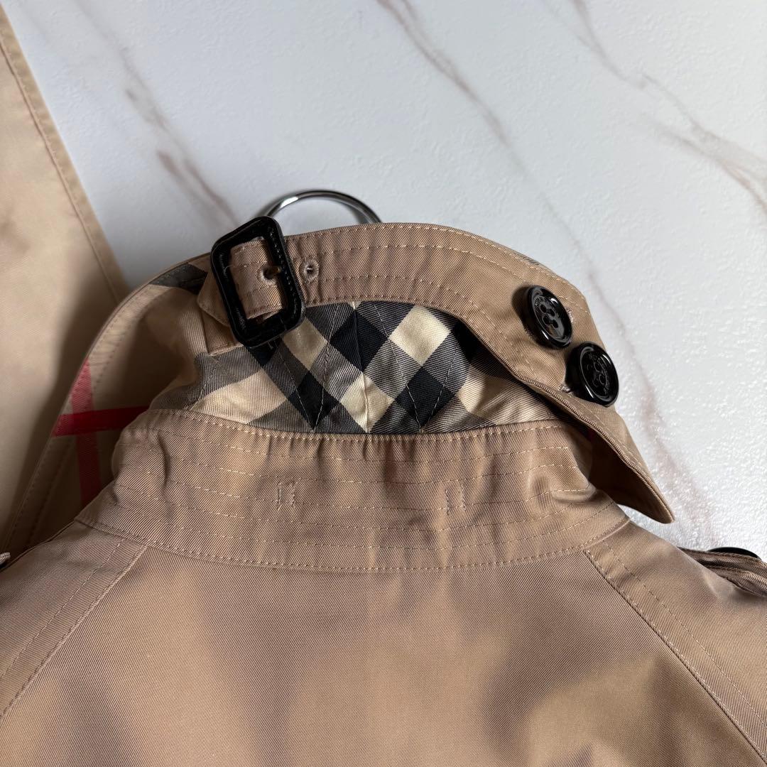 美品◆バーバリーロンドン ライナー付 トレンチコート ハニーベージュ 40 L