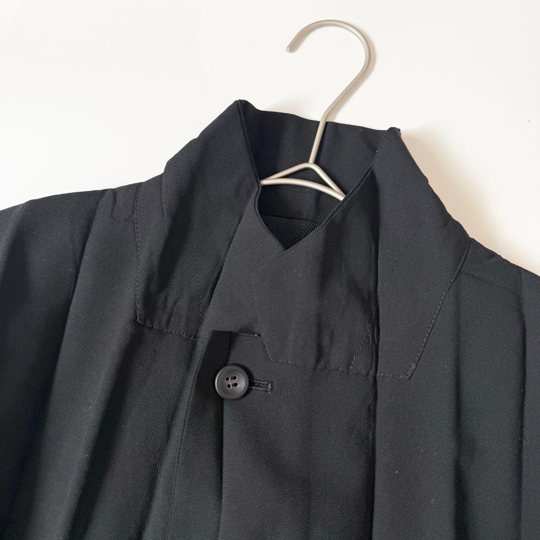 ISSEY MIYAKE プリーツ テーラードジャケット サイズS ブラック