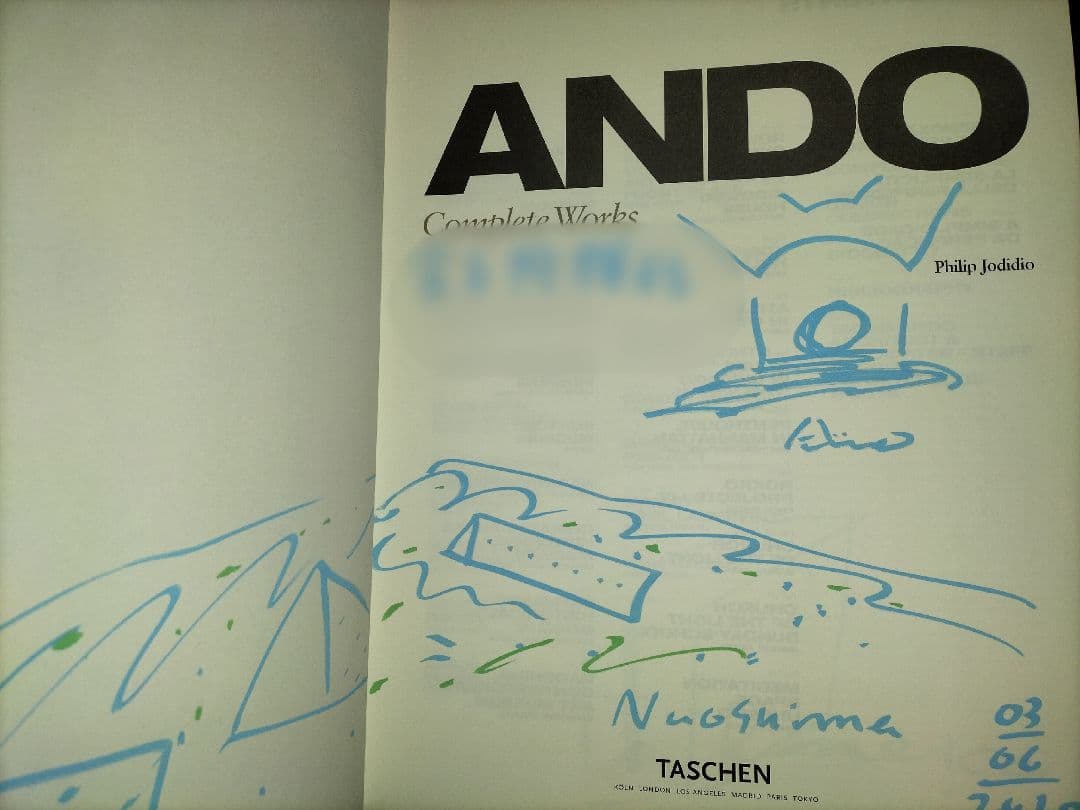 【サイン入り】ANDO complete works 安藤忠雄 taschen