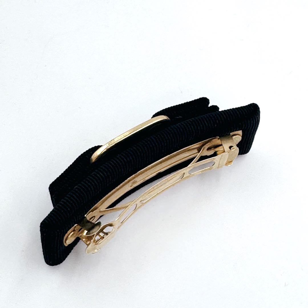 ✨箱付✨　サルヴァトーレ フェラガモ　ヴァラリボン　バレッタ　ヘアクリップ　黒