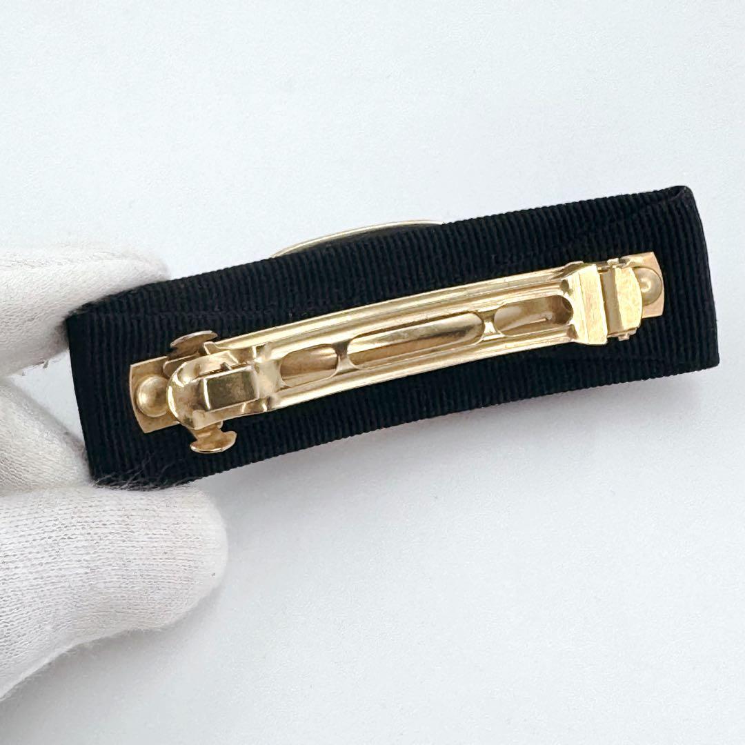 ✨箱付✨　サルヴァトーレ フェラガモ　ヴァラリボン　バレッタ　ヘアクリップ　黒