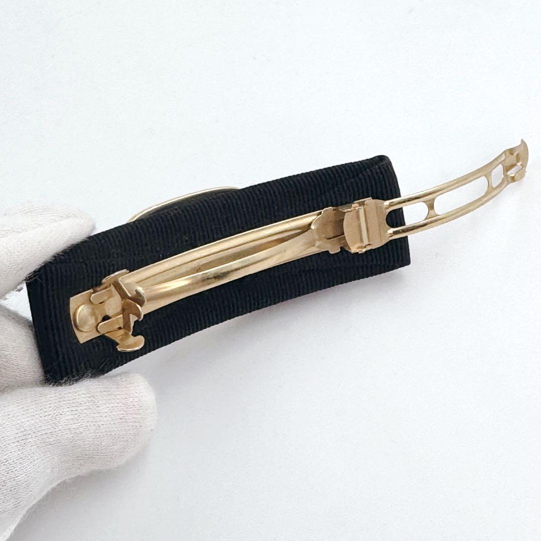 ✨箱付✨　サルヴァトーレ フェラガモ　ヴァラリボン　バレッタ　ヘアクリップ　黒