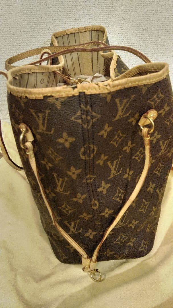 LOUIS VUITTON モノグラム トートバッグ ネヴァーフル M40156
