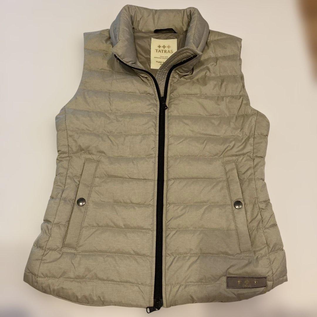TATRAS グレー ダウンベスト