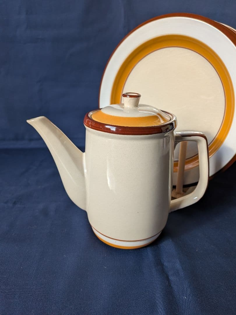 ストーンウェア　ASAKE SOLAR　大皿5枚＆ティー／シュガーポット組合わせ