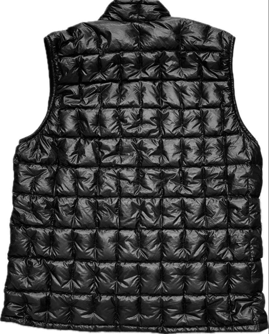 【極美品】モンベル プラズマ1000 ダウンベスト 黒 メンズXL 軽量92g