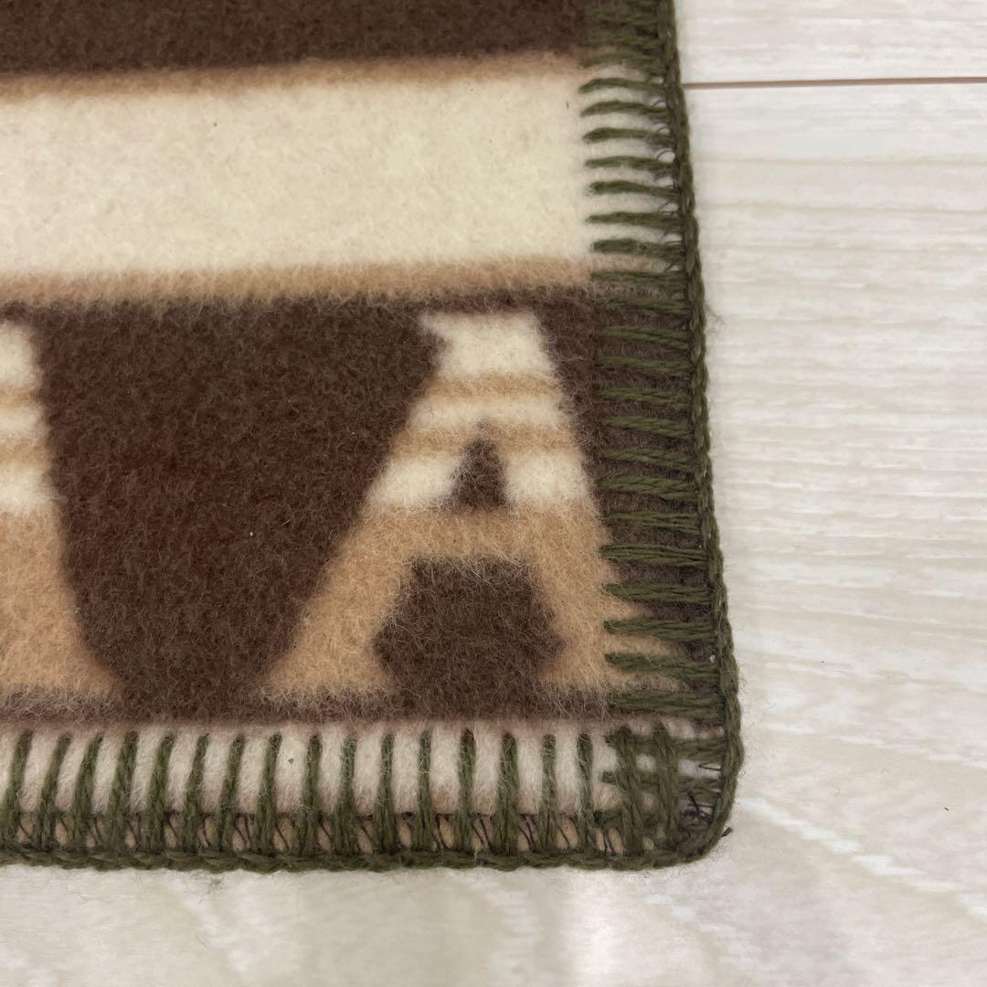 ALBA ROSA ハイビスカス柄 フリースブランケット