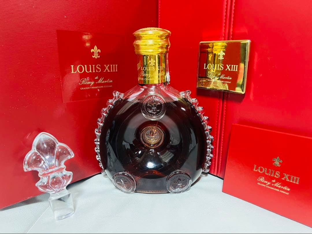 レミーマルタン ルイ13世　バカラ　冊子・替栓・化粧箱・外箱！未開封　正規品