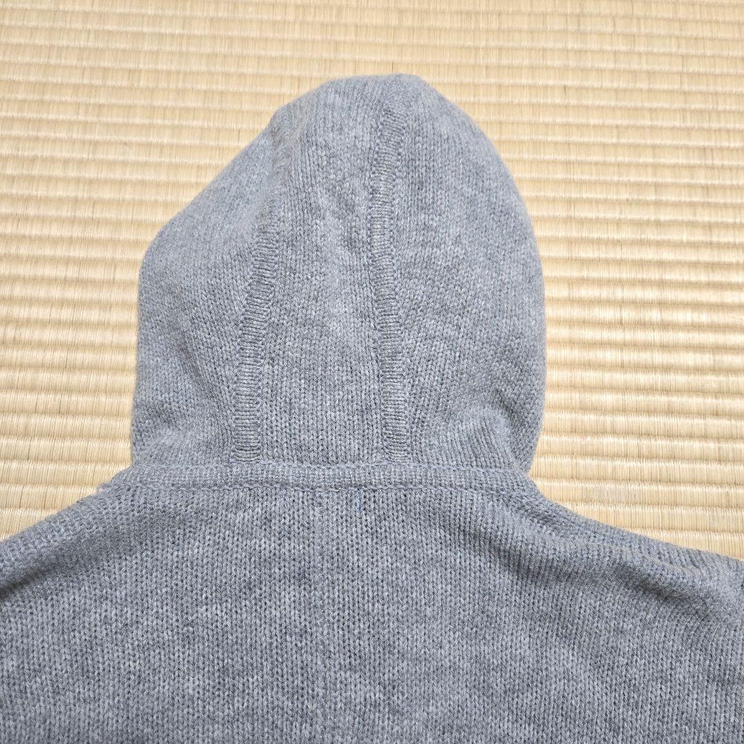 バーバリーブルーレーベル ポンチョコート ケープ マント ボア ファー フード