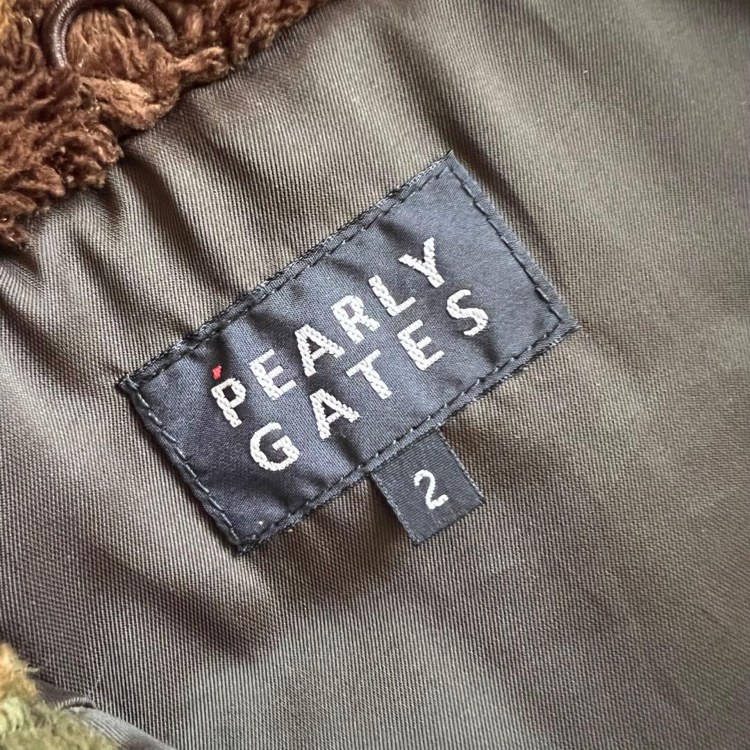 Pearly gates パーリーゲイツ　3way マウンテンパーカー ボア　L