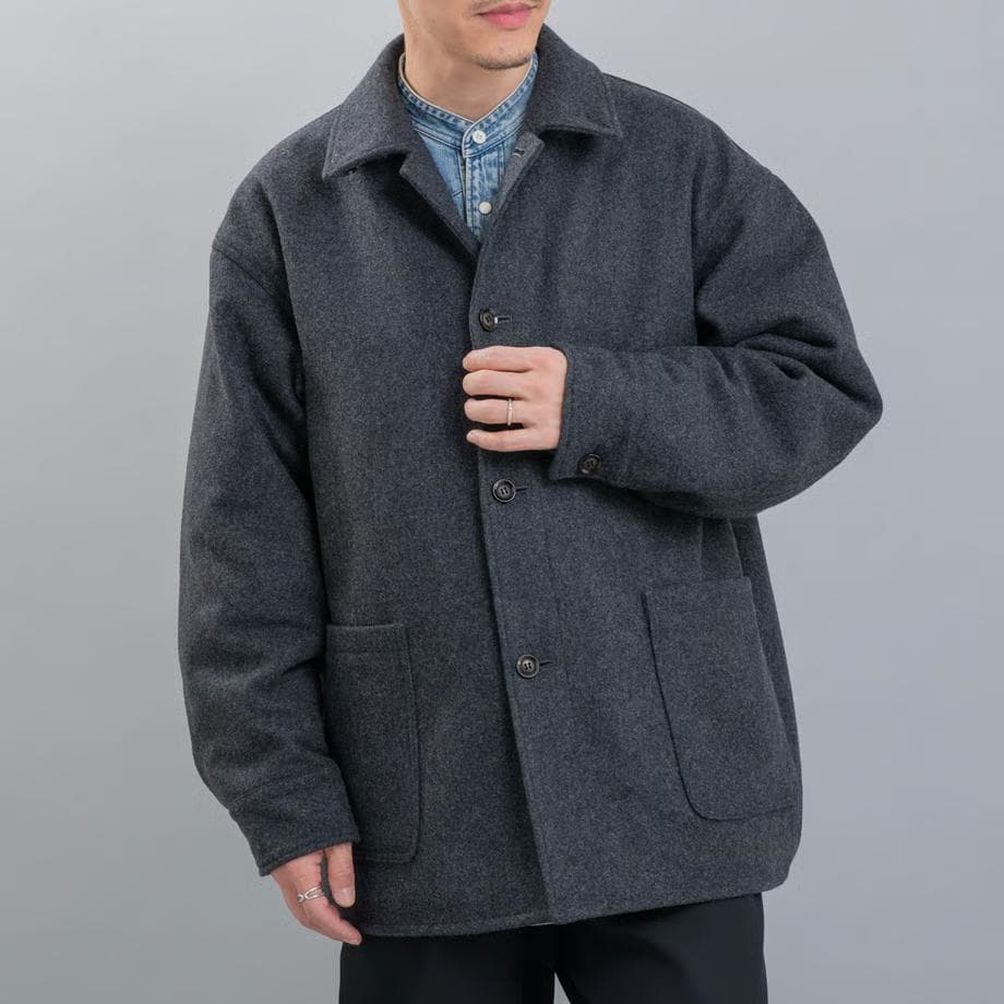 【最終1万円台】大山シュン Wool ”nakawata” coverall　L