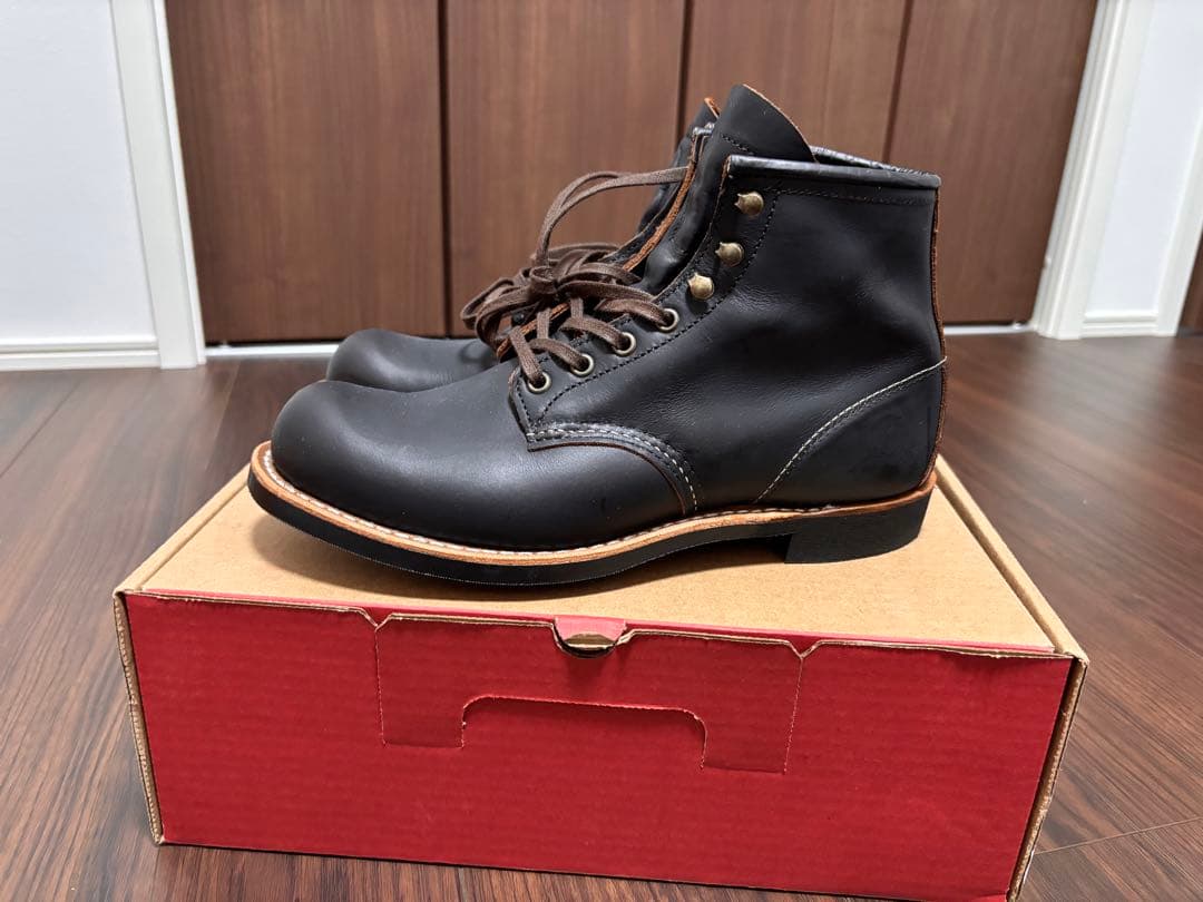 RED WING 3345 ブラックスミス 茶芯レザー26.0cm