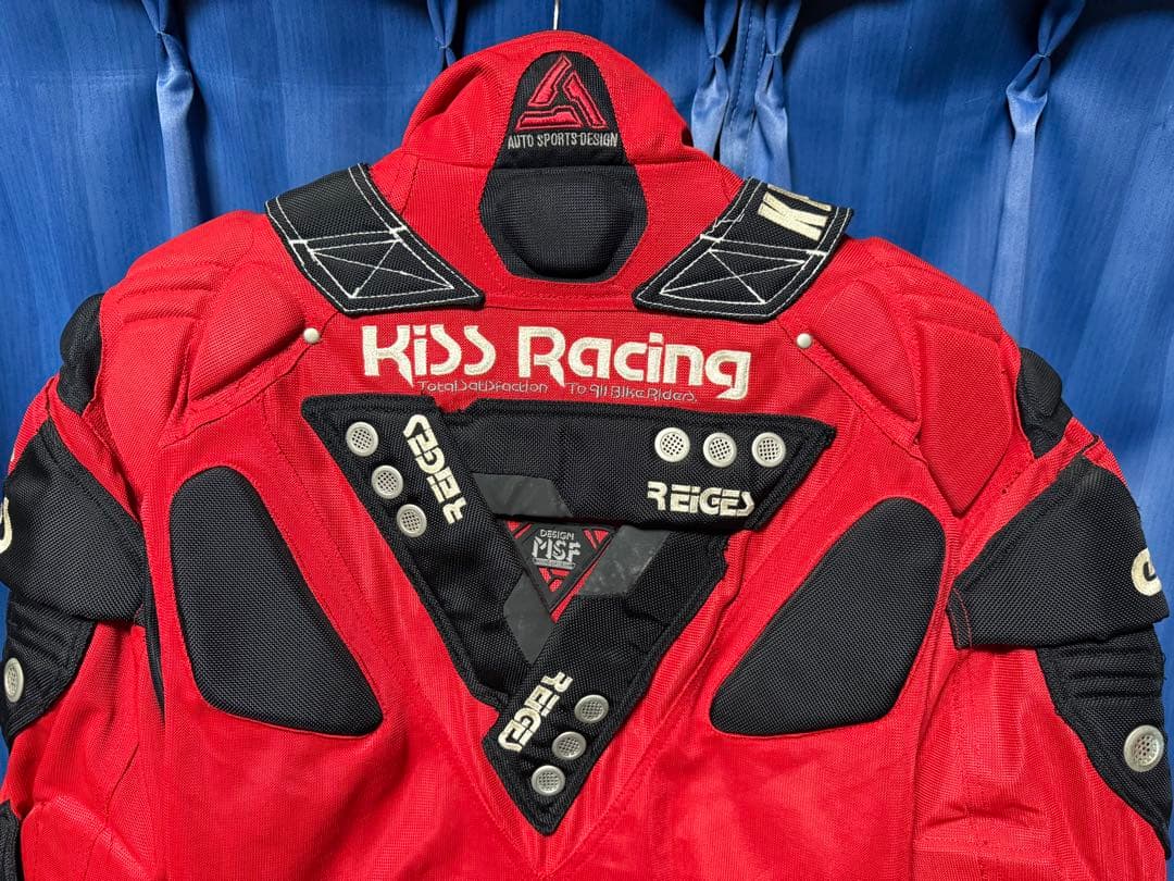 レア 希少 KISS RACING キスレーシング ライディングジャケット LL