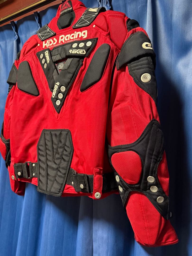 レア 希少 KISS RACING キスレーシング ライディングジャケット LL