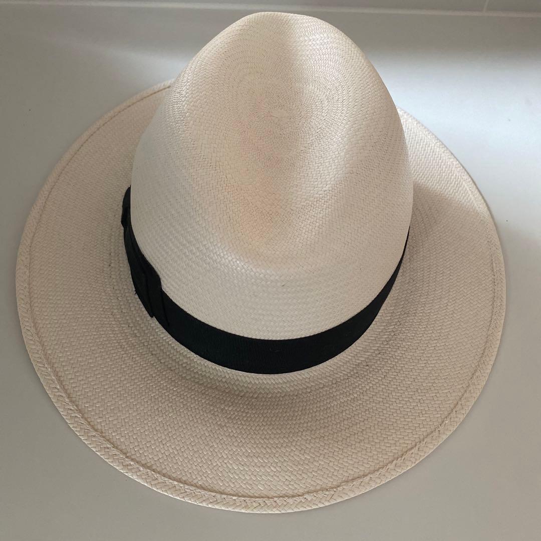 ボルサリーノ　ワイドブリム　57 収納箱つき