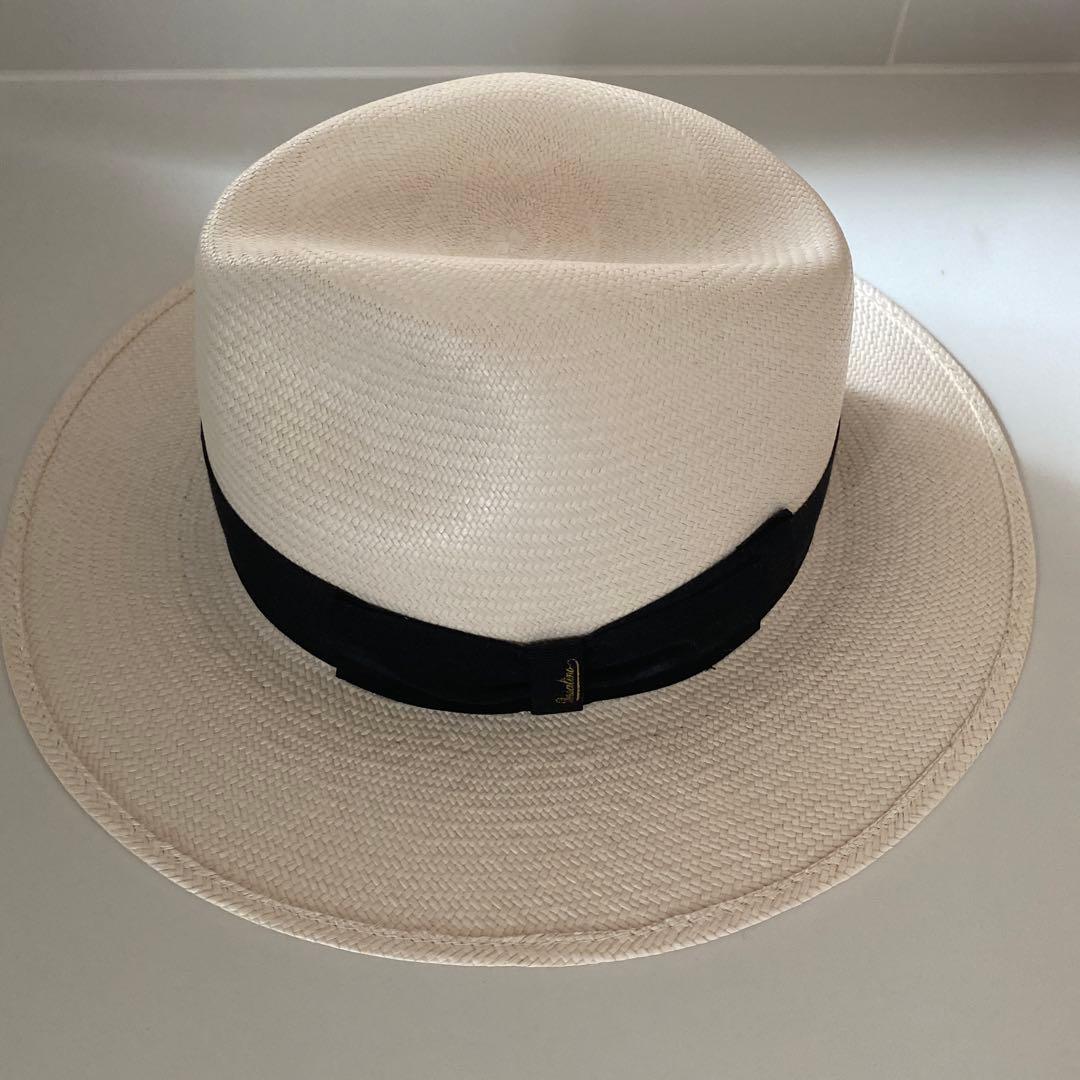 ボルサリーノ　ワイドブリム　57 収納箱つき