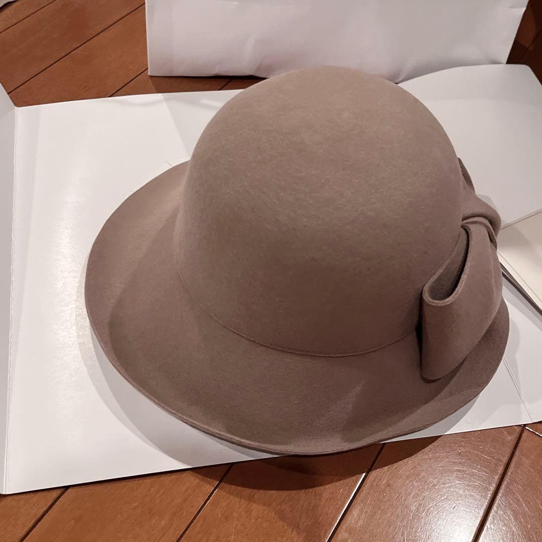 新品未使用CA4LA brulees3リボンハット　カシラ