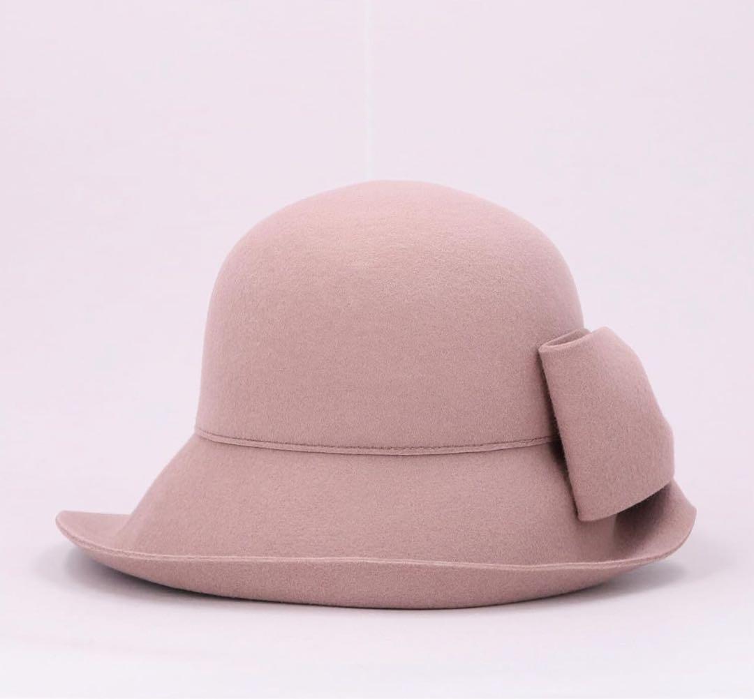 新品未使用CA4LA brulees3リボンハット　カシラ