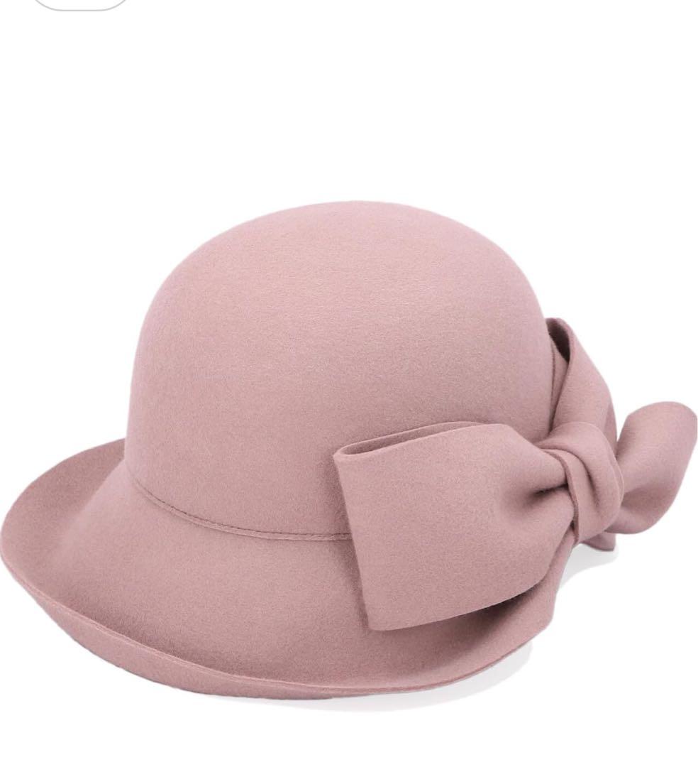 新品未使用CA4LA brulees3リボンハット　カシラ