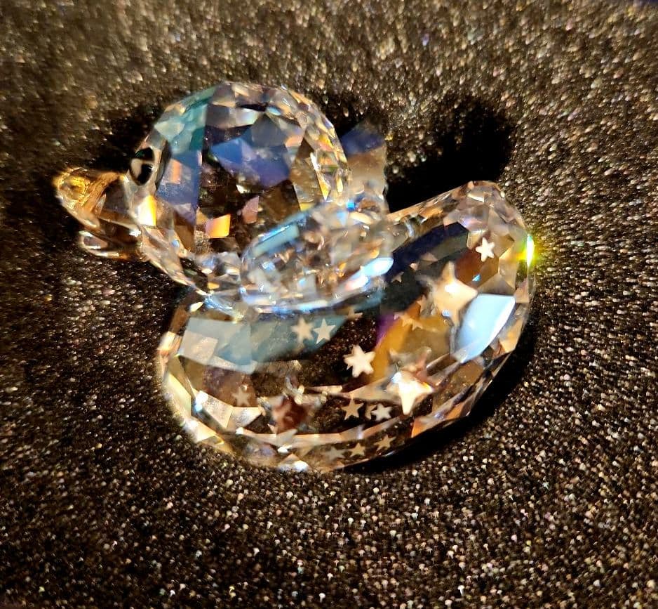 【美品】スワロフスキー　ハッピーダック天使