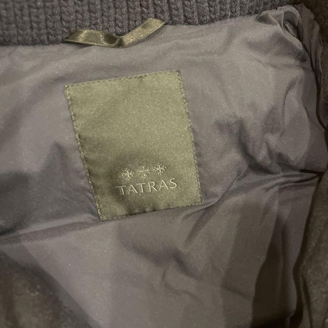 極美品☆ タトラス　TATRAS ネイビー ウール　01 ダウン　ベスト