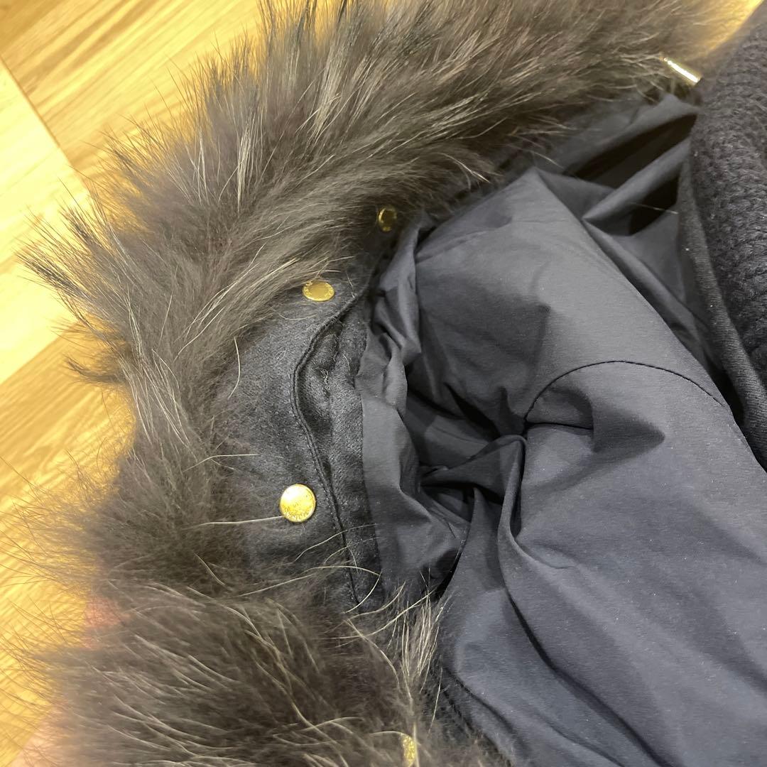 極美品☆ タトラス　TATRAS ネイビー ウール　01 ダウン　ベスト