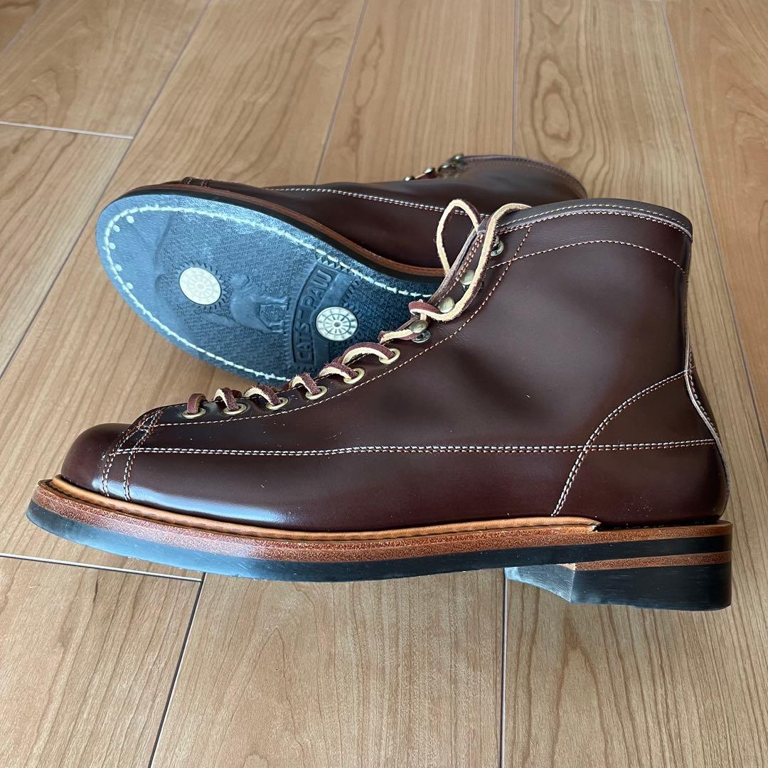 【新品同様】ロン・ウルフLONEWOLF ワイヤーマンブーツ サイズ9 ブラウン