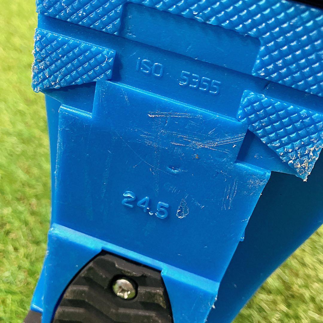 即乗り　セット　120cm 靴24cm SALOMON 子供用スキーセット