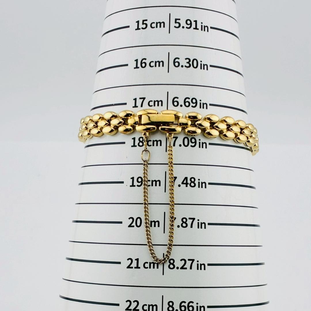 【電池交換済】SEIKO　レディース腕時計　2pカラーストーン　ゴールド