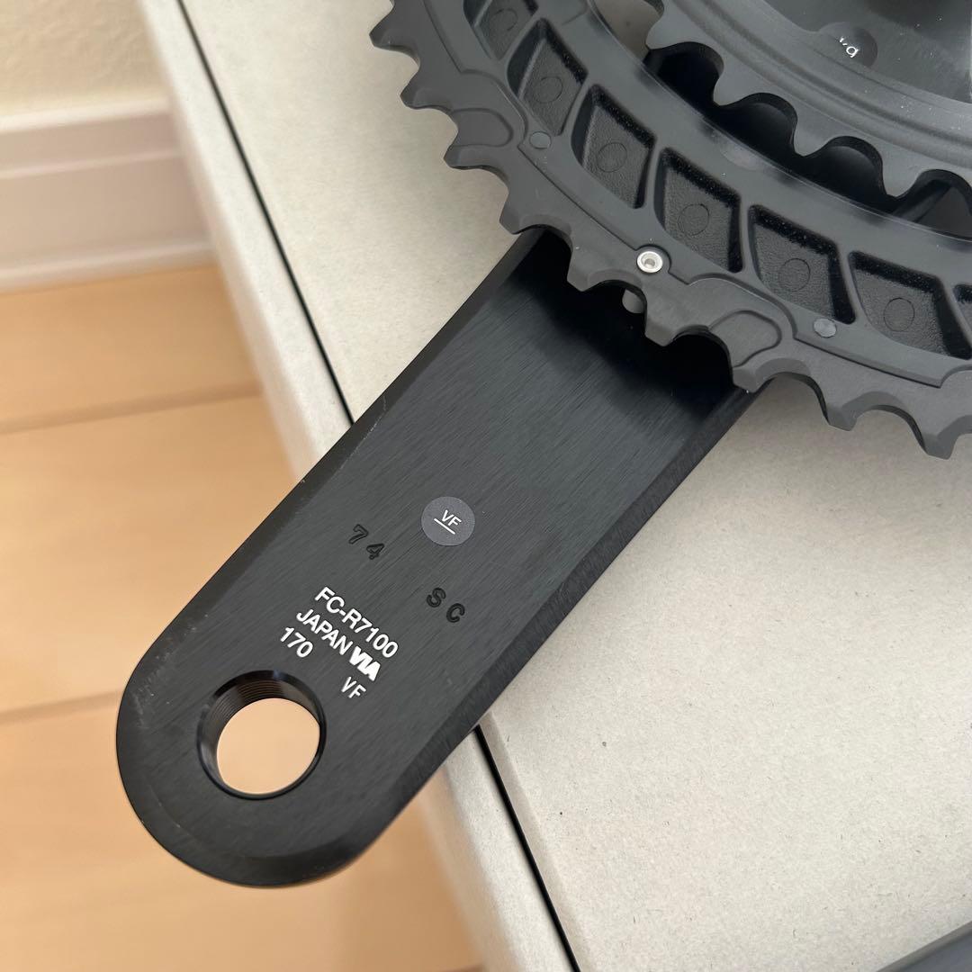 新品未使用 シマノ 105 FC-R7100 12s 170mm 50-34T