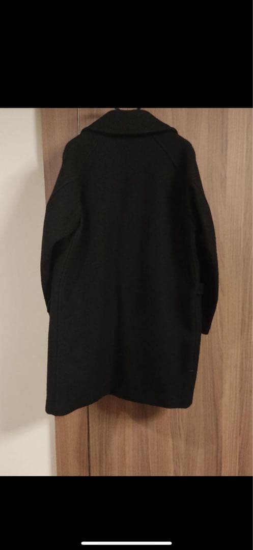 COMOLI ウール ショールカラーコート　サイズ1