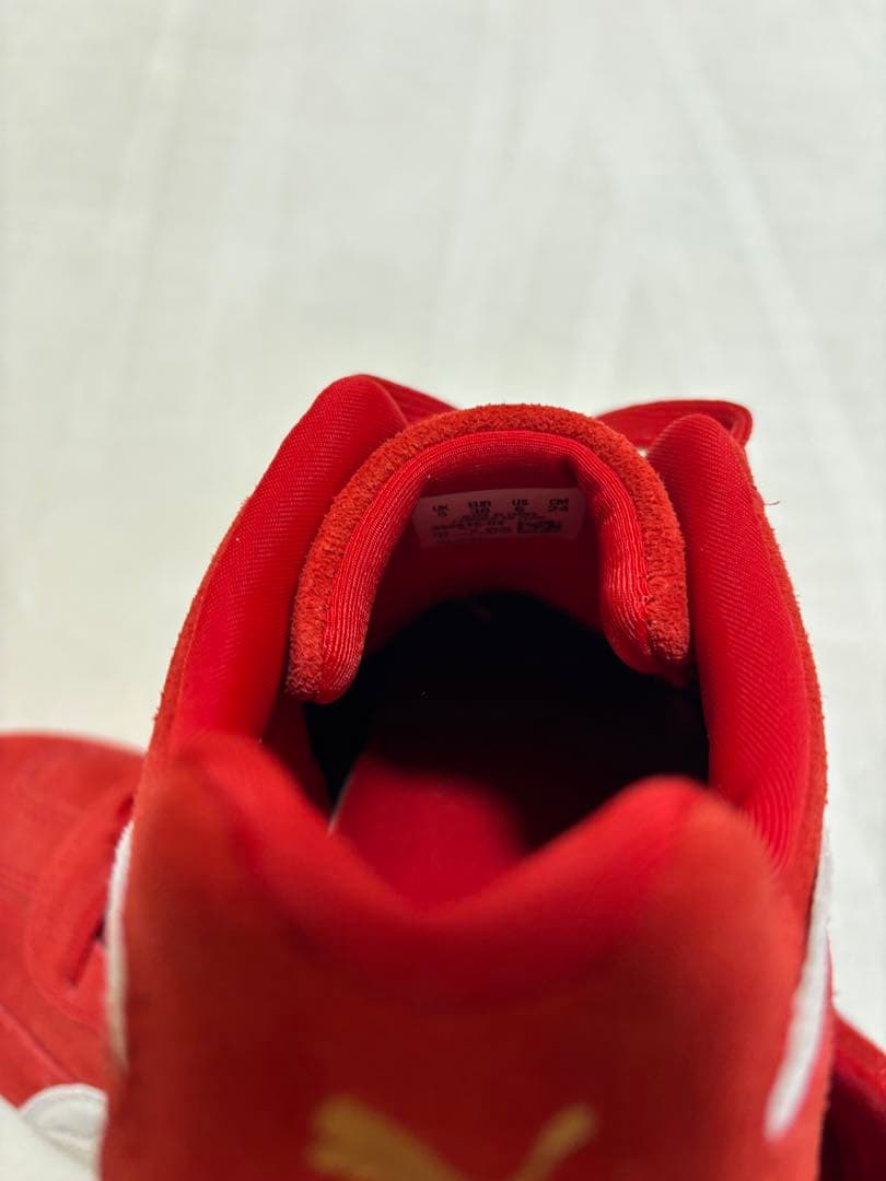 PUMA スピードキャット レッドスニーカー23.5cm