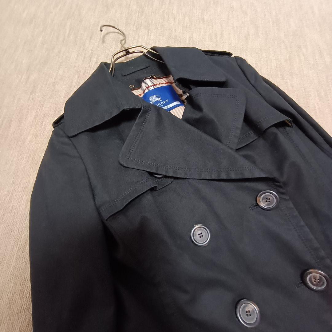 Burberry Blue label 黒 トレンチコート ライナー 40