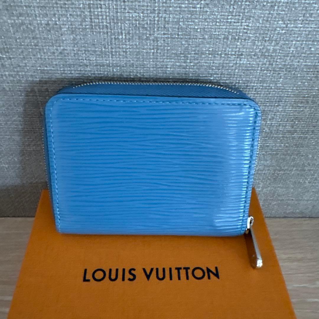 ルイヴィトン エピ ジッピーパース 小銭入れ 財布 ブルー