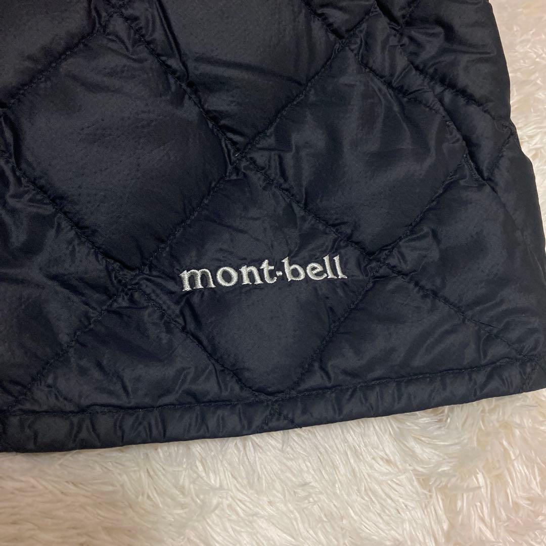 【XL】 mont-bell スペリオダウン　レディース 黒 半袖