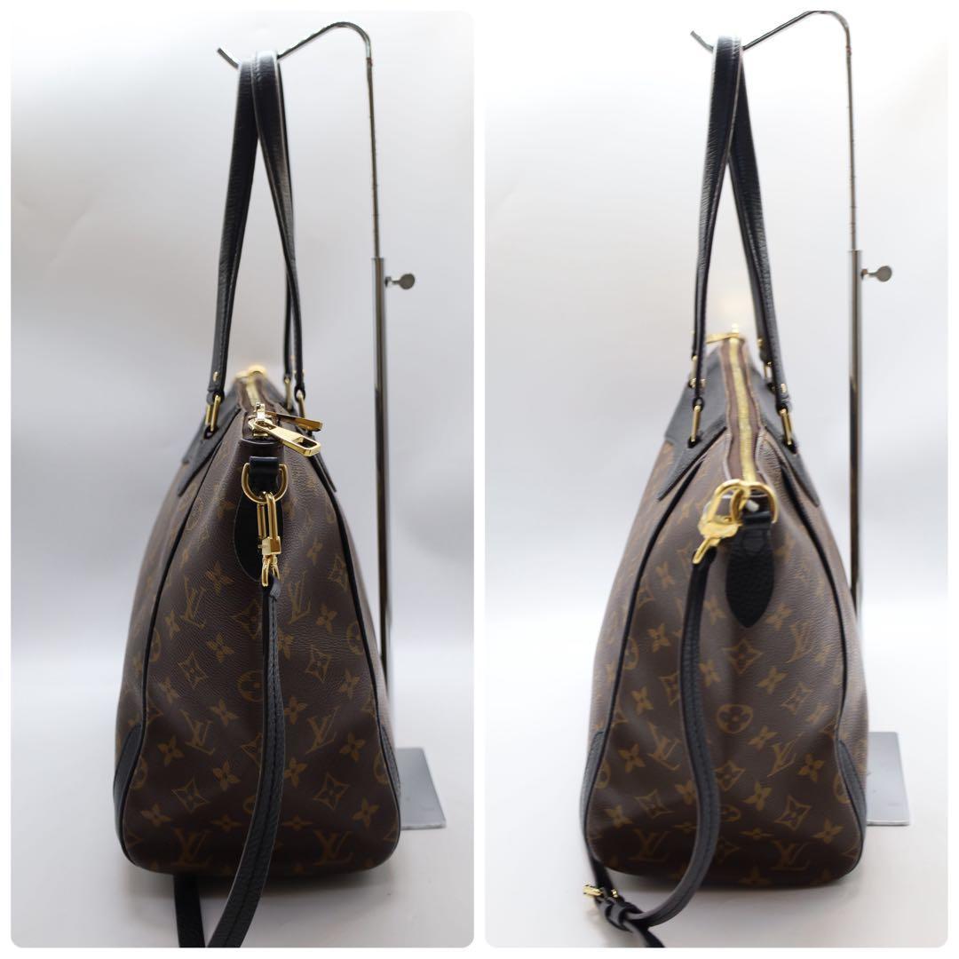 【超美品】　ルイヴィトン　エストレーラＭＭ　ノワール　モノグラム　トートバッグ