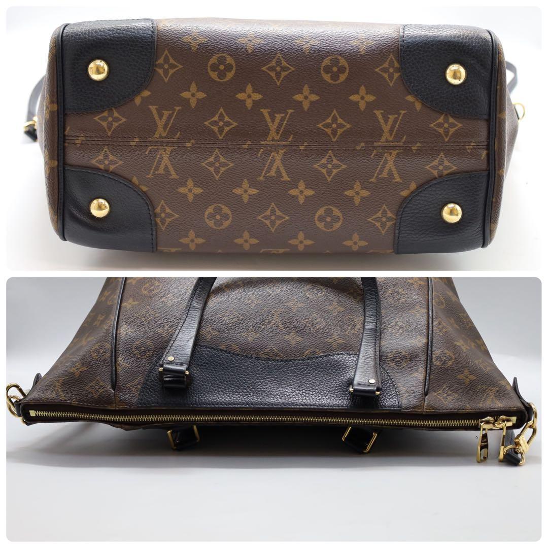 【超美品】　ルイヴィトン　エストレーラＭＭ　ノワール　モノグラム　トートバッグ