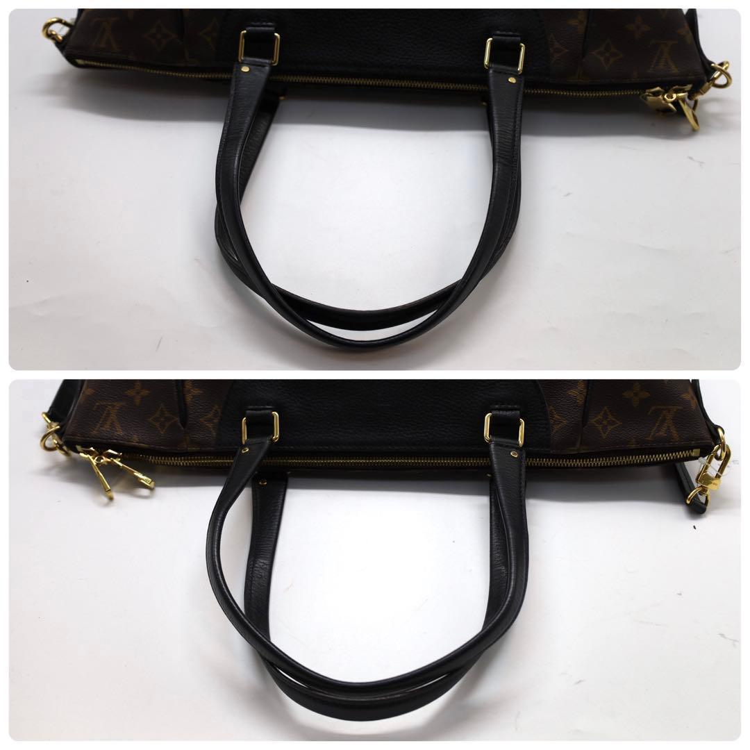 【超美品】　ルイヴィトン　エストレーラＭＭ　ノワール　モノグラム　トートバッグ