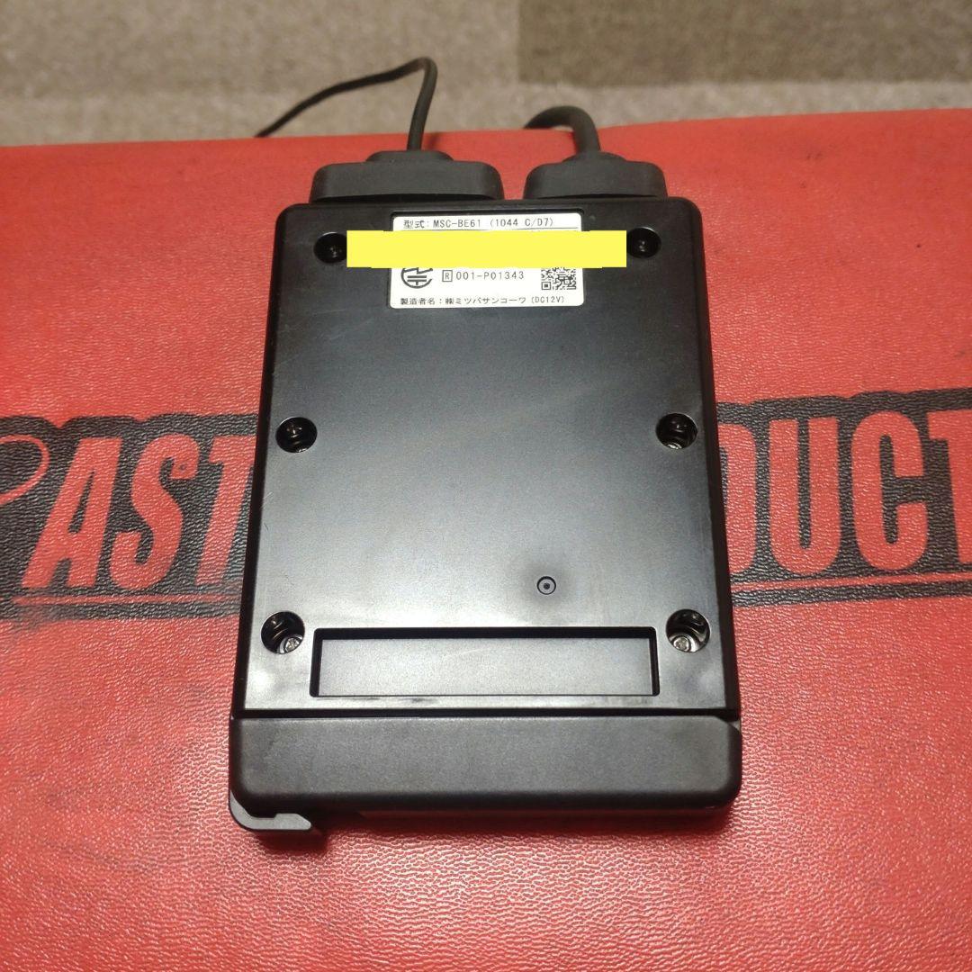 バイク用　ETC　車載器　ミツバ　BE61　（検索用）ETC2.0　1063