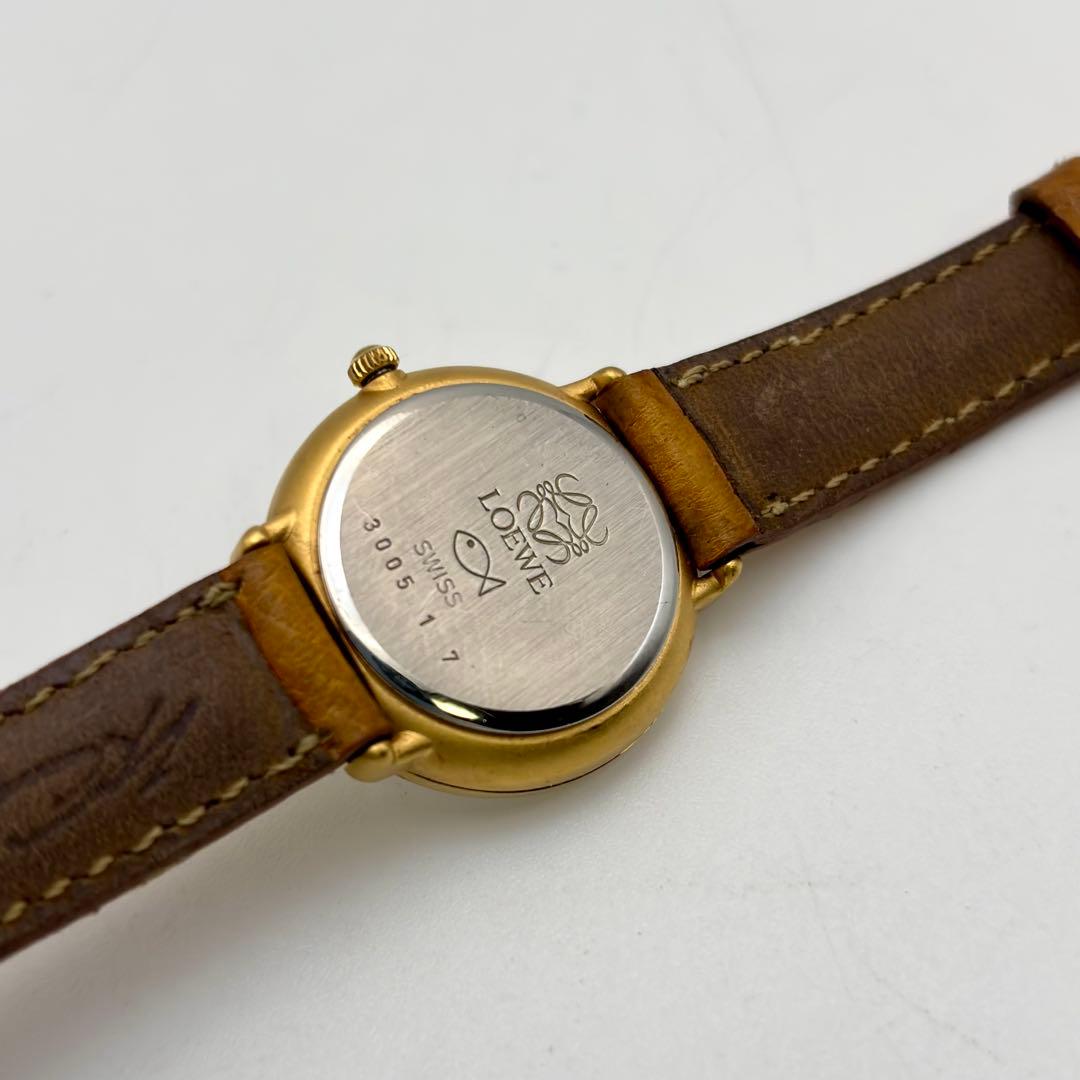 稼動品　LOEWE ロエベ　リピート アナグラム スモセコ　腕時計　メンズ