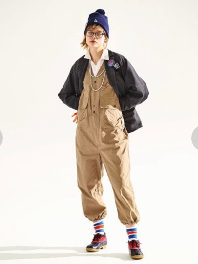 コットンウェザー ハンティングベスト オールインワン　ビームスボーイ