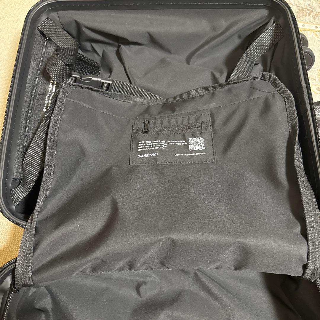 MAIMO キャリーケース　120サイズ　黒　機内持ち込みOK