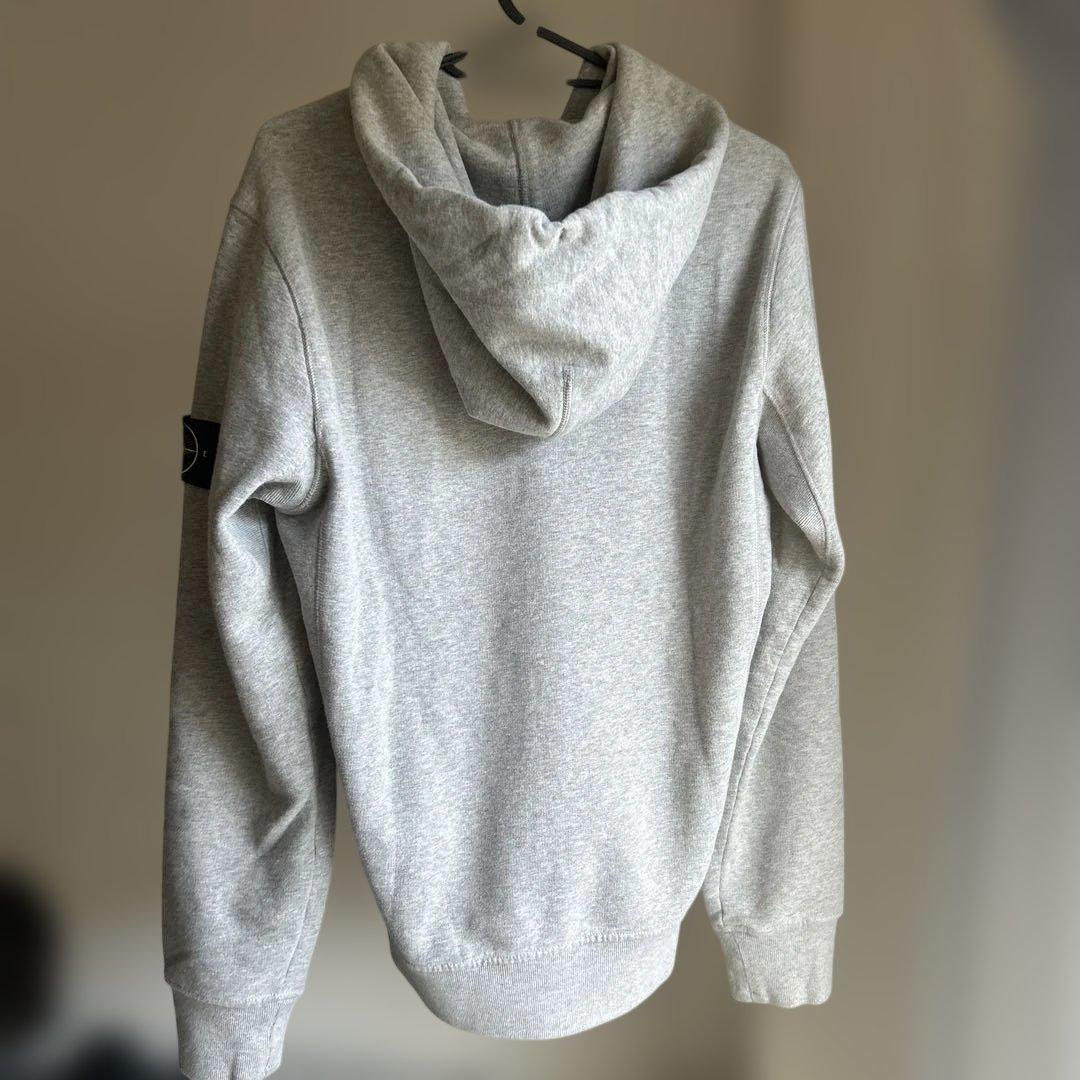 STONE  ジップパーカー グレー S