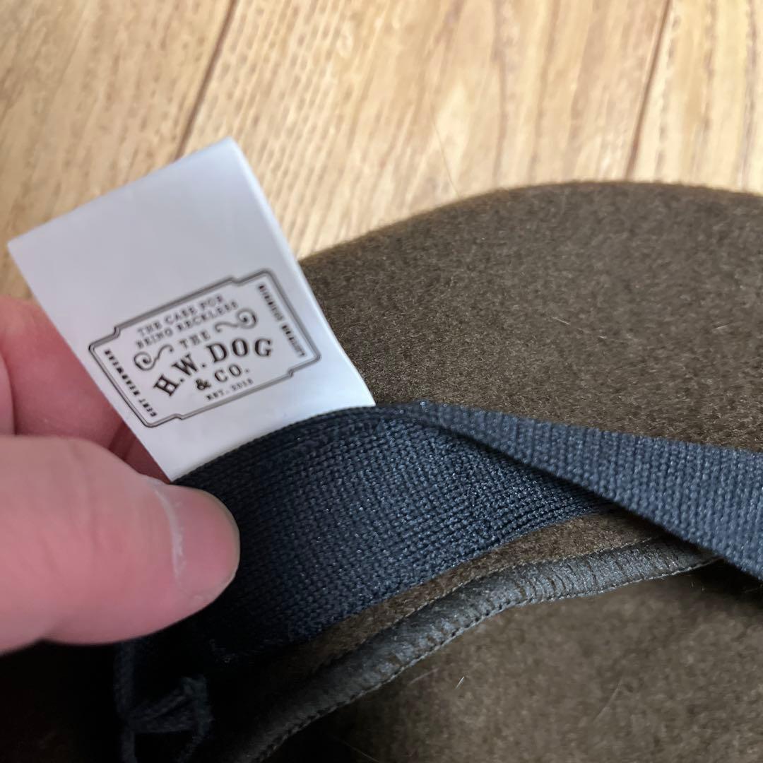 廃番　初期　Thehwdog&co ビッグベレー　カーキ　極美品