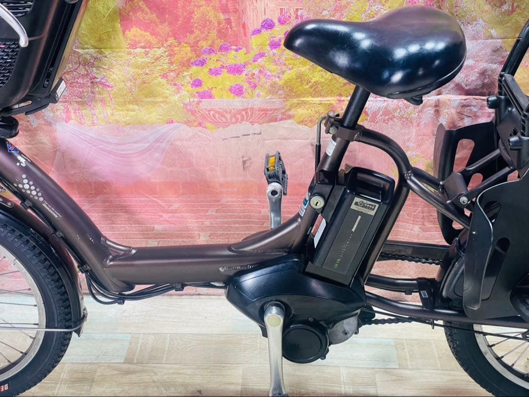 ZK3306 電動自転車 ブリヂストン アンジェリーノ 子供乗せ 20インチ