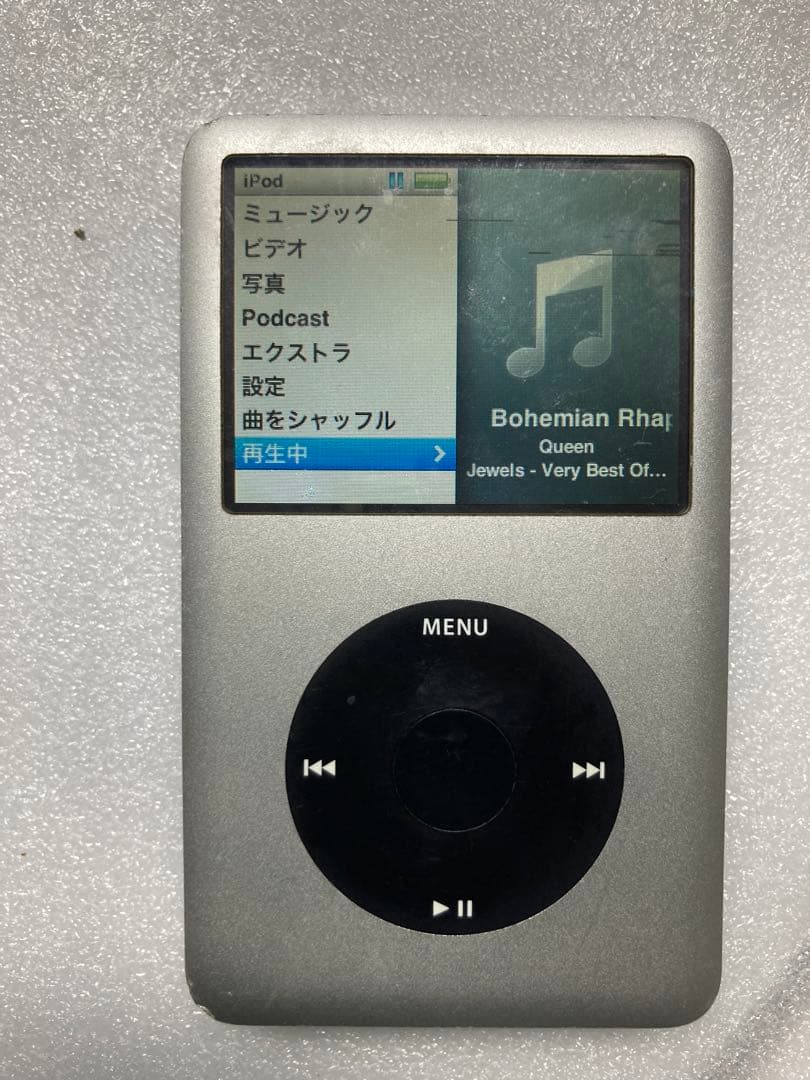 iPod classic 超大容量バッテリー&HDD30GB 液晶holdNG