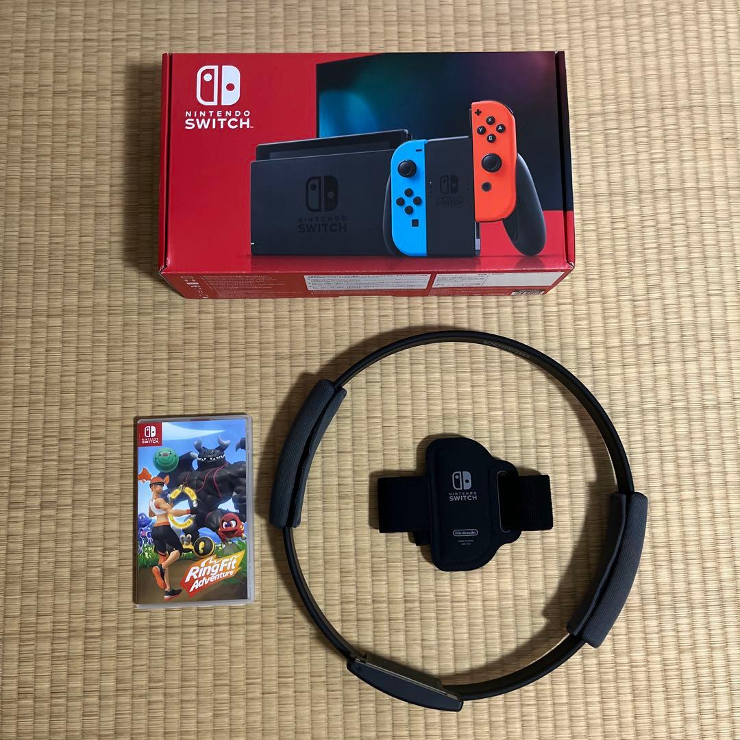 Nintendo Switch ネオンブルー/ネオンレッド 本体 ソフト付