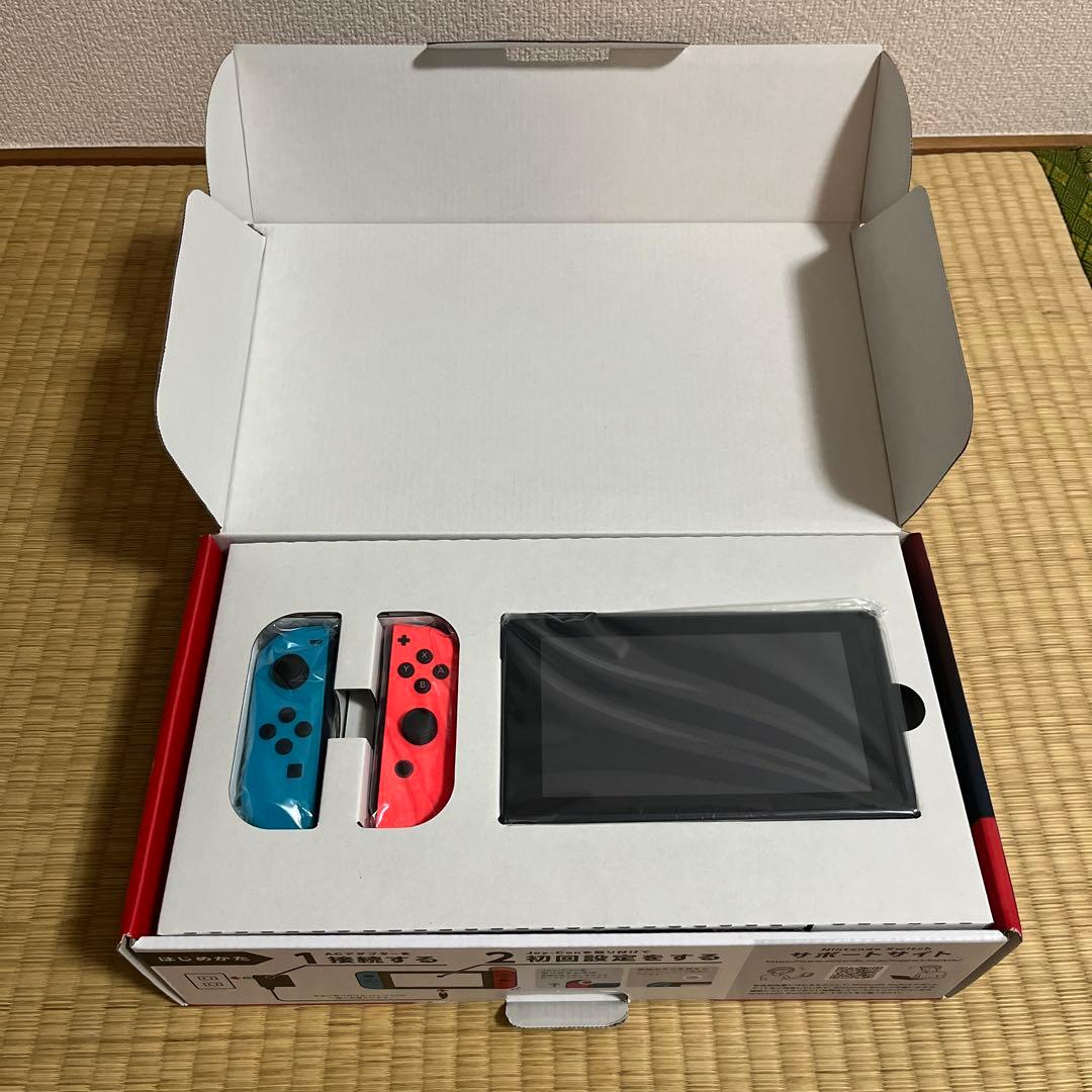 Nintendo Switch ネオンブルー/ネオンレッド 本体 ソフト付