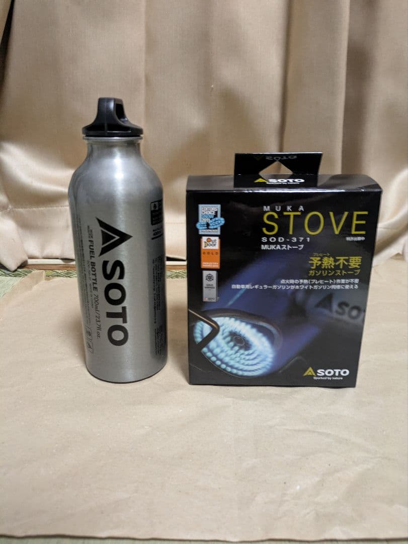 SOTO MUKA STOVE SOD-371　 ボトルセット