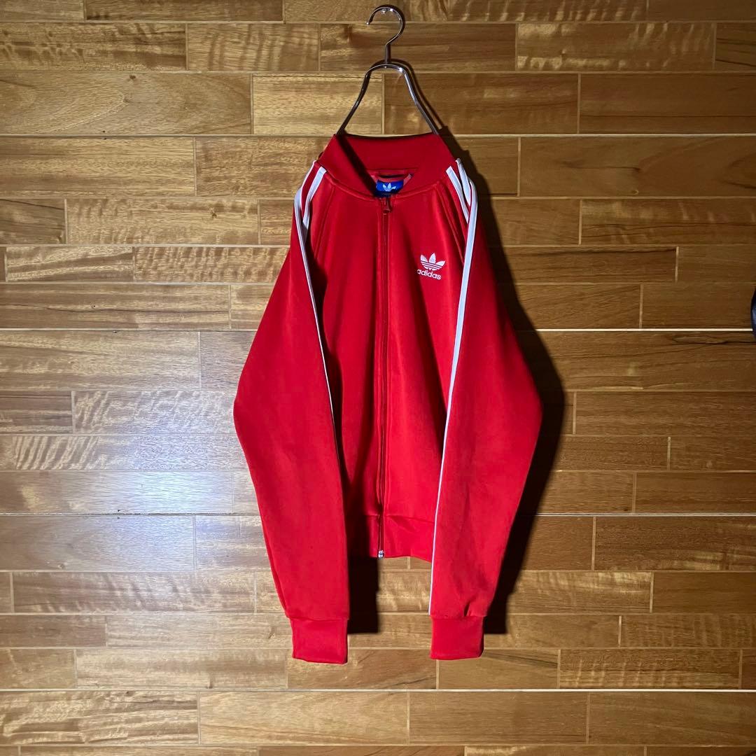 【超希少】adidas　あのちゃん　トラックジャケット　ジャージ　レッド　4XL